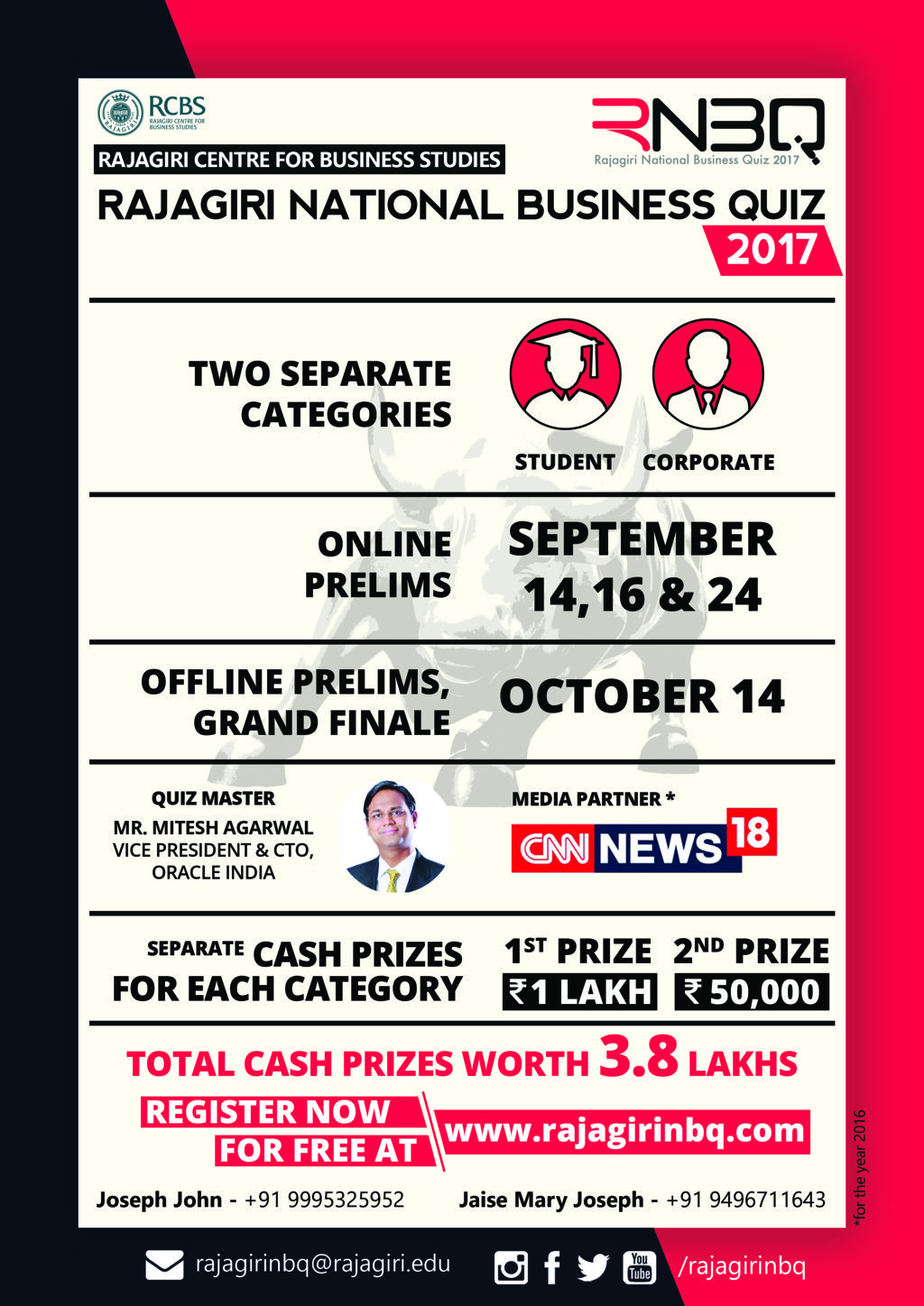 Rajagiri National Business Quiz 2017
